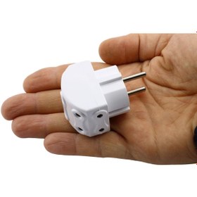 Resim NZB Fiş Priz Golyat Çoklu Grup Priz Çoğaltıcı Beşli Golyat Elektrik Prizi 5'li 