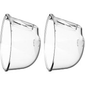 Resim Xiyyadms Youha Elektrikli Göğüs Pompası Aksesuar Seti - 2 Adet 8oz Silikon Kap Ve Emzik Uçları 