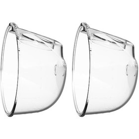 Resim Xiyyadms Youha Elektrikli Göğüs Pompası Aksesuar Seti - 2 Adet 8oz Silikon Kap Ve Emzik Uçları 