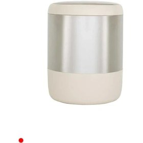 Resim MarkEntegra Bej Modern Ev Ofis Çöp Kovası 