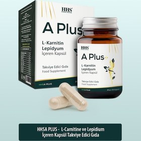 Resim A Plus L-carnitine Lepidium Bitkisel Kapsül Aromasız 