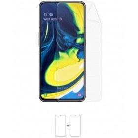 Resim Wrapsol Galaxy A80 Ekran Koruyucu Kaplama Darbe Emici Poliüretan Film Amerika Üretimi 