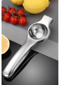 Resim Komple 304 Paslanmaz Çelik Limon Narenciye Sıkacağı Mt126 Gümüş 