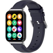 Resim Sones Xiaomi Mi Band 8 Pro Yuvarlak Kuyruk Hakiki Deri Watch Band İçin 