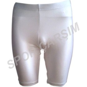 Resim Evox Likralı Güreş Taytı,Yüzme Taytı,Fitness Taytı Beyaz,S,M,L,Xl 