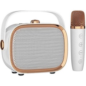 Resim Newrıxıng NR138W Kablosuz Mikrofonlu Bluetooth Hoparlör 