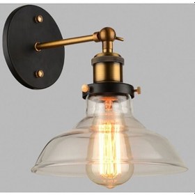 Resim Mylights Eskitme Mafsalı Aplik Balcam Retro Aplik Hareketrli Başlık 23cm Siyah 