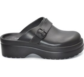 Resim Kadın Eva Siyah Ortopedik Sabo Doktor , Hemşire , Aşçı Terlikği Siyah 