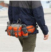 Resim Padalink Nylon Outdoor Çanta 5l: Dağcılık Bisiklet Turizm Multifonksiyonel Bel Çantası Erkek Kadın Siyah Mor Yeşil Lacivert Turuncu Mavi Mavi 