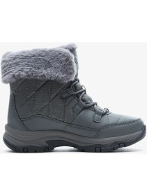 Resim Skechers Trego - Winter Feelings Kadın Gri Kar Botu 167431 Gry 