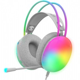 Resim Inca Igk-X8y Empousa Series 7.1 Surround Transparan Rgb Led Effect Gaming Headset 