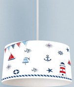 Resim Talia Home Karışık Denizci Desenli Çocuk Ve Bebek Odası Sarkıt Avize Tlav-291 