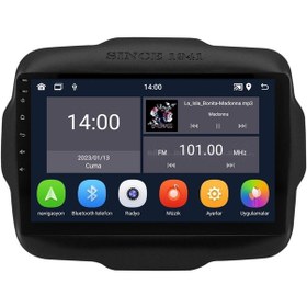 Resim Jeep Renegade Android Multimedya Sistemi 2014-2018 Crv-4301xd 