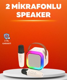 Resim ZERO LAND DEPOMIX Ses Efektli Mikrofonlu Kablosuz Karaoke Sistemi 