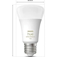 Resim NY Home Huewa 8-75W Beyaz Ambiyans Akıllı E27 LED Ampul, Bluetooth Özellikli 