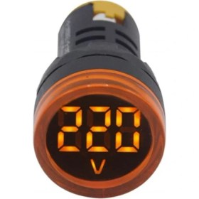 Resim Sarı Voltmetre 24-500V, Hassas ve Güvenilir Ölçüm Aleti 