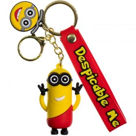 Resim Silikon Lüx Anahtarlık Minions 3D Minyonlar Kod:13-01 