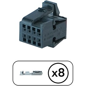 Resim TE Connectivity Lamba Soketi 8 Pin Kablosuz 
