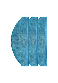 Resim 3 Adet Karcher Uyumlu 6.101-222.0 Robot Süpürge Paspas Mop Bezi 