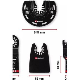 Resim Einhell Raspalama Uç Seti 4 Parça 