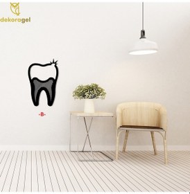 Resim Dental Tasarım Diş Metal Tablo 