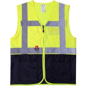 Resim Abisko Executive Reflektörlü İş Güvenliği Yeleği - Yüksek Görünürlüklü, Çok Cepli, Dayanıklı ve Fonksiyonel 