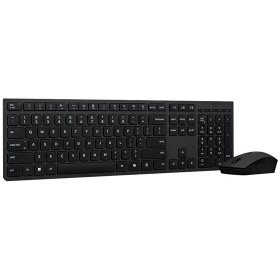 Resim Lenovo 4X31R64348 Profesyonel Şarj Edilebilir Kablosuz Mini Alıcı Klavye ve Mouse Seti Türkçe F 440 Al 