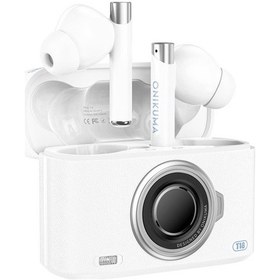 Resim Markingyes Onıkuma T18 Bluetooth Kablosuz Kulaklık Hi-fi Ses Tws En49lg 
