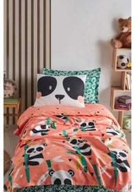 Resim Enlora Home Pike Seti Baskılı Tek Kişilik Panida Pembe 