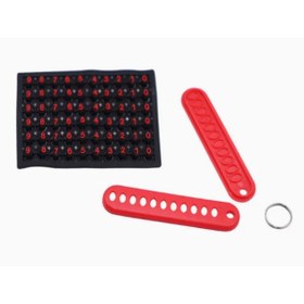 Resim Hombak Mini Anahtarlık, Çanta, Araba İçin Çok Amaçlı Numaratör 