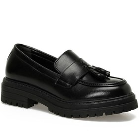 Resim Butigo 25K-2108 5PR Siyah Kadın Loafer 