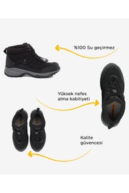 Resim Greyder Erkek Çocuk Siyah Su Geçirmez Outdoor Bot 5K5GB00170 