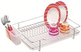 Resim Metal Tek Katlı Yonca Tabaklık Bulaşıklık 