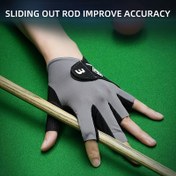 Resim Nefes alabilen ve kaymayan bir billiard eldiveni, billiard ve snooker için uygun, teri emen, billiard tutkunları için önerilir. 