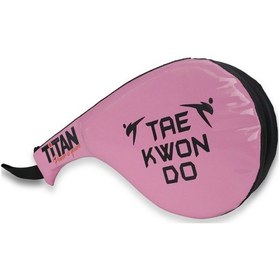 Resim Taekwondo Raket Ellik Pembe Çok Renkli 