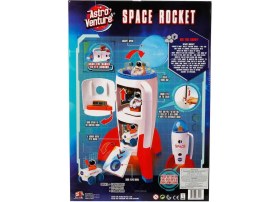 Resim PopŞeker Çocuklara Unutulmaz Bir Hediye: Astro Venture Sesli ve Işıklı Uzay Roketi! 