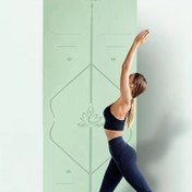Resim Kaymaz TPE Yoga Matı, Şok Emici - 6mm Kalınlığında, Evde Egzersizler & Sporlar için Yumuşak Fitness Pedi - Gri, Pembe, Yeşil Renklerde Mevcut 