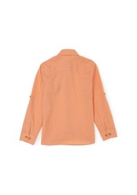 Resim U.s. Polo Assn. Erkek Çocuk Somon Gömlek Basic 50283994-vr047 Pembe 