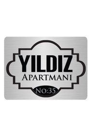 Resim Meyart Apartman Isimliği- Apartman Tabelası 