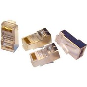 Resim KEEPRO Speed Sp-f100 Cat5-cat6 100 Adet Rj45 Konnektör Metal Uçlu 