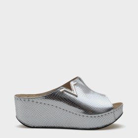 Resim Capone Outfitters Kailey 6145 Kadın Dolgu Topuklu V Toka Terlik 