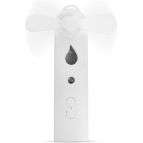 Resim Su Püskürtmeli Mini Taşınabilir Vantilatör. 30l Tank Beyaz 