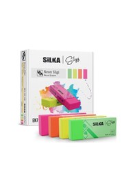 Resim Silka Öğrenci Silgisi Neon 20 Li Art.2 20 Adet 