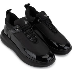 Resim Tamer Tanca Kadın Suni Deri/tekstil Siyah Sneakers & Spor Ayakkabı 1172 Onl-07 Bn Ayk Sk25-26 Sıyah Siyah 