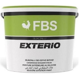 Resim Fbs Exterio Silikonlu Dış Cephe Boyası 3.5 Kg Beyaz 