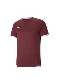 Resim Puma Teamliga Jersey Erkek Futbol Forması 70491709 Bordo Bordo 