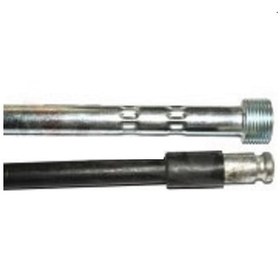 Resim Alpina .Castor Tırpan Spiral Gövdesi Şaft Hortumu 101.5 Cm Vidalı 