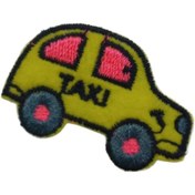 Resim Aplike Ütü İle Yapışan Taxi Arma 3x2,5 cm 
