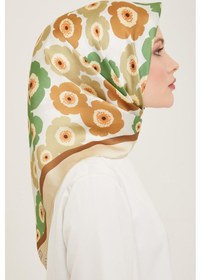 Resim Armine İpek Eşarp 2024 Yaz - 9106-35 Twill - 9106-35 