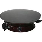 Resim Uğur 55 cm Battal Boy Kara Sac Elektrikli Lüks Termostatlı Et Ekmek,gözleme,börek ve Katmer Sacı 2200 W 